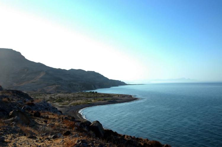 Desert beach, Sea of Cortez, Baja California Sur, Mexico