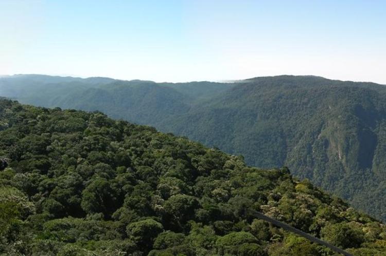 Serra de Paranapiacaba panorama, Brazil