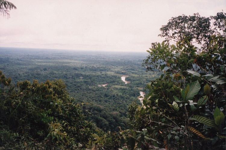 Panorama of Serra do Divisor National Park, Brazil