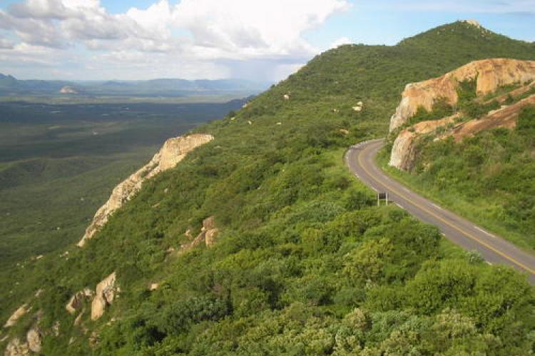View from Serra do Teixeira, Borborema Plateau, Brazil