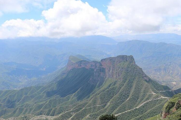  Sierra Gorda seen from Cuatro Palos, Mexico