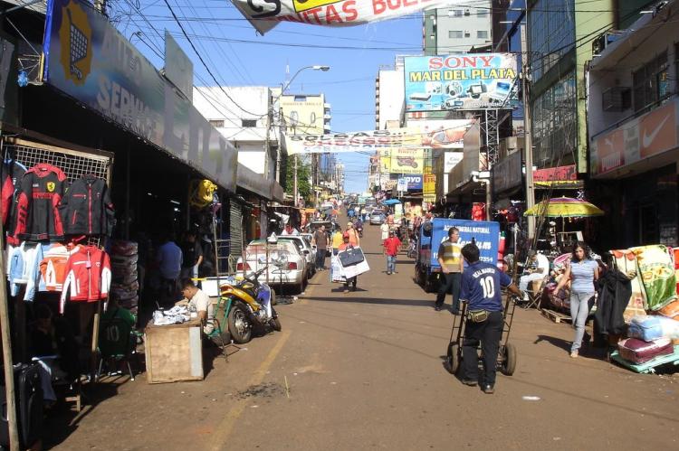 Street markets, Ciudad del Este, Paraguay