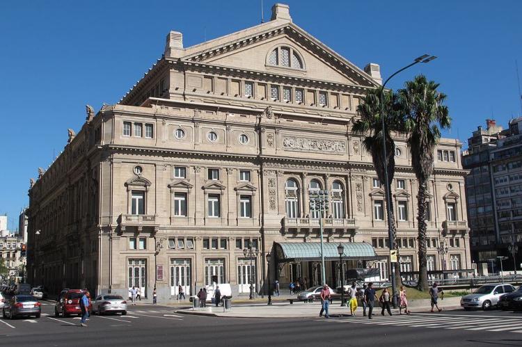 Teatro Colón by day, Buenos Aires, Argentina