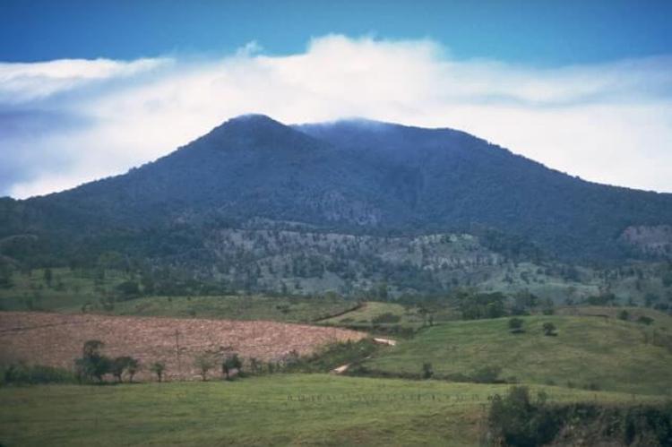 Tenorio volcanic complex in Costa Rica