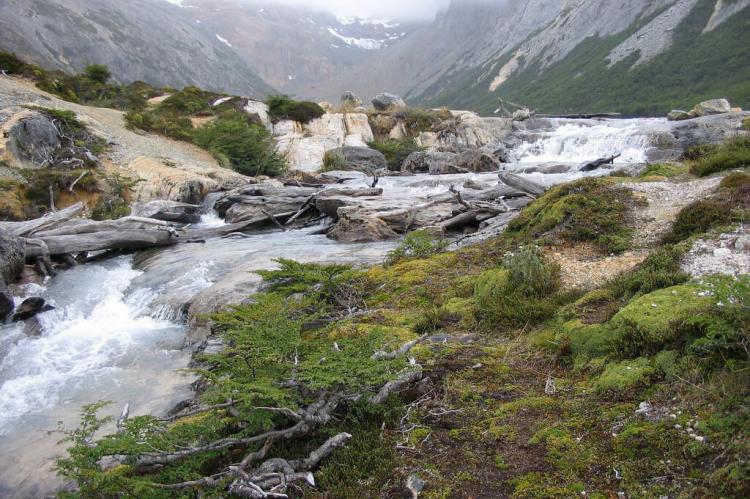 River in Tierra del Fuego 