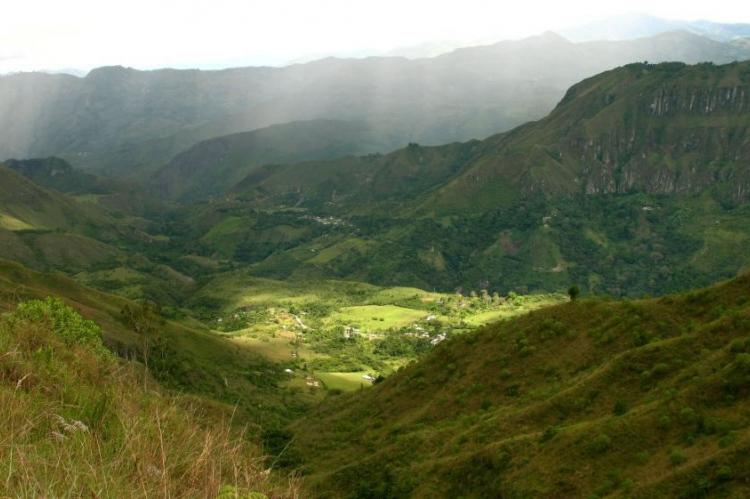 Tierradentro landscape (Colombia)