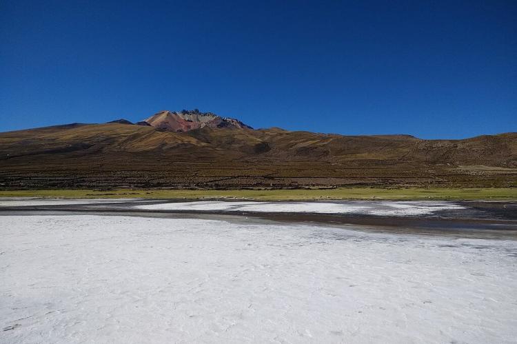 Tunupa volcano from the Salar de Uyuni, Bolivia