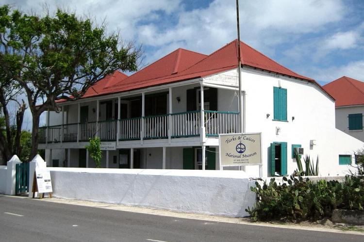 Turks & Caicos National Museum, a colonial era Guinep House on Front Street, Cockburn Town, Grand Turk island