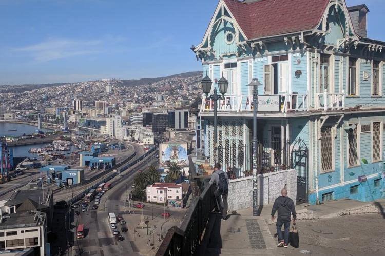 City and port of Valparaiso, Chile