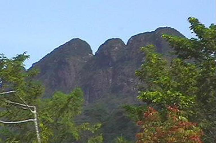 View of Victoria Peak, Belize