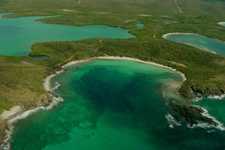 Vieques National Wildlife Refuge aerial view