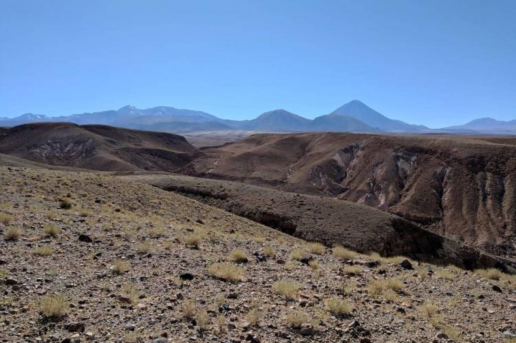 View of the Atacama Desert ecoregion, Chile