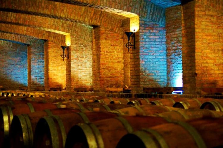 Wine cellars of Viña Undurraga, Talagante, Maipo Valley, Chile