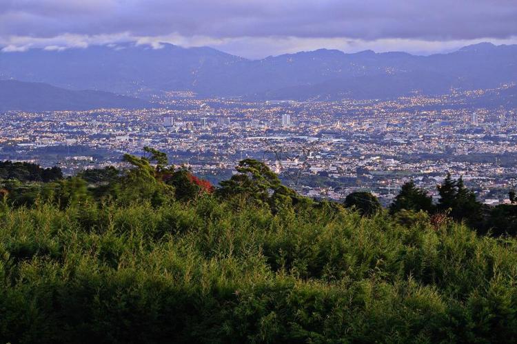 View of the Valle Central, Costa Rica