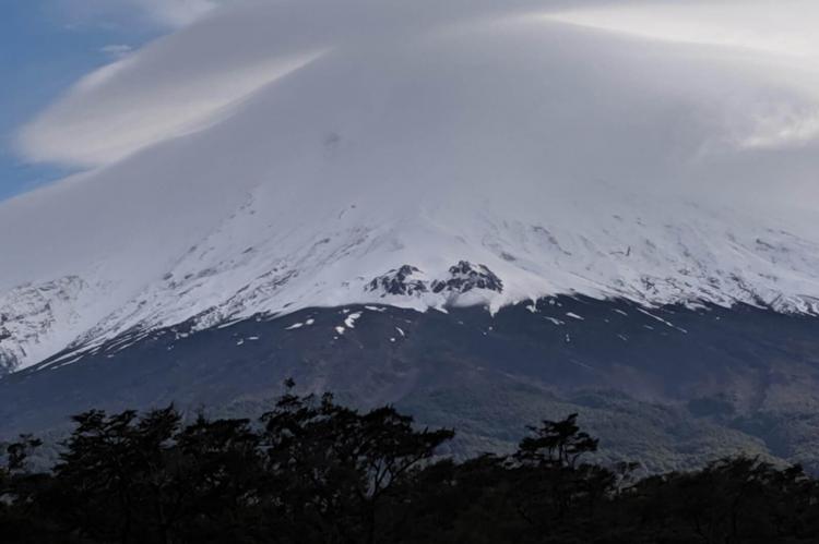 Osorno Volcano from Lake Todos los Santos, Los Lagos Region, Chile