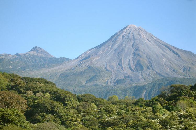 Volcanoes of Colima, Mexico