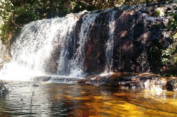 Waterfall in Serra do Divisor National Park, Brazil