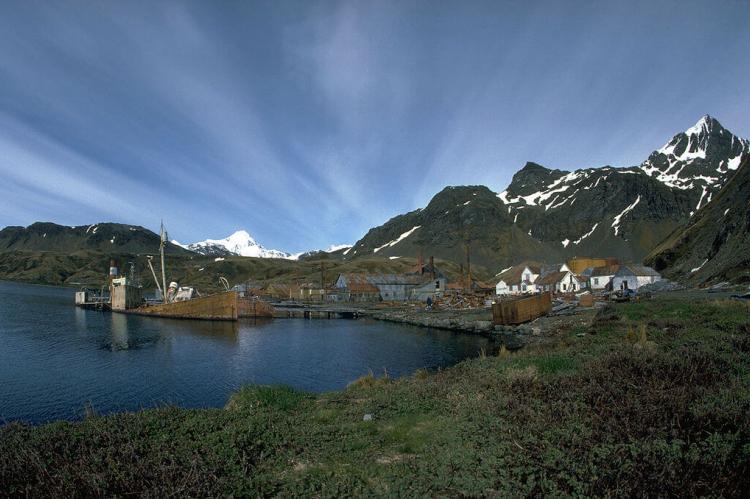 Whaling station on Grytviken, South Georgia