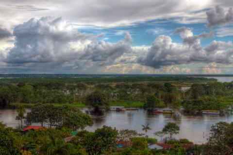 Amazon River, Amazonia biome, Brazil