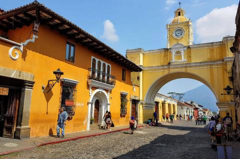 Street arch, Antigua Guatemala