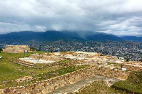 Archaeological Zone, Oaxaca, Mexico