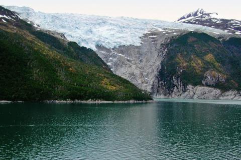 Beagle Channel Glacier, Tierra del Fuego Archipelago, Chile