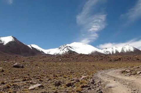 Cordillera Occidental panorama, Bolivia