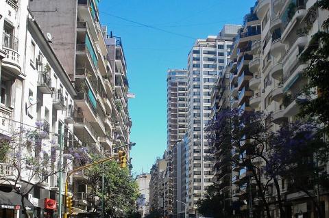 Callao Avenue, Recoleta, Buenos Aires, Argentina