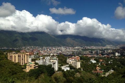 Panorama of Caracas, Venezuela