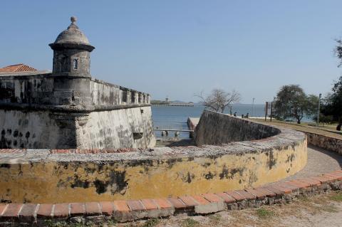 Historic fort, Cartagena, Colombia