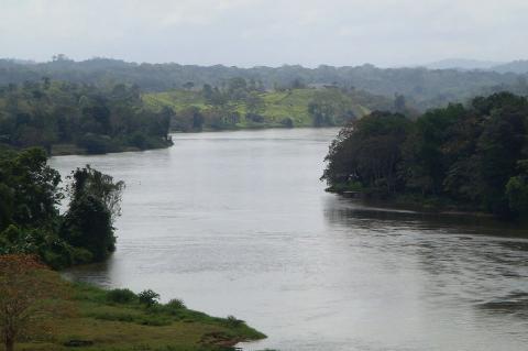 Rio San Juan at Boca de Sabalos, El Castillo, Nicaragua