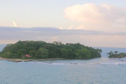 Uvita Island, on the Atlantic coast of Costa Rica, near the city of Limón.