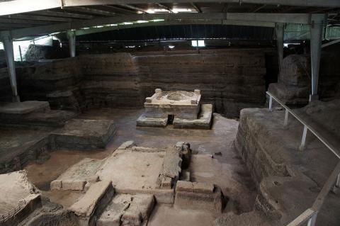Tamazcal (Structure 9) excavated at Area 2, Joya de Cerén (El Salvador)