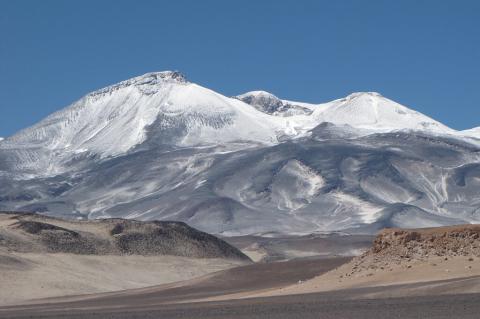 Ojos del Salado, Andes Mountains, Argentina and Chile