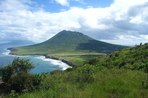 The Quill, St. Eustatius' dormant volcano, Caribbean