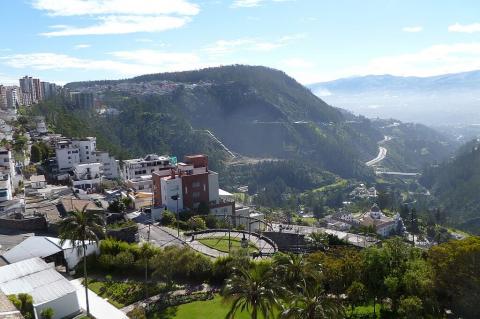 Panoramic View - Quito, Ecuador
