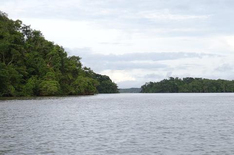 Mouth of the Tuira River in the Gulf of San Miguel, Darién, Panama