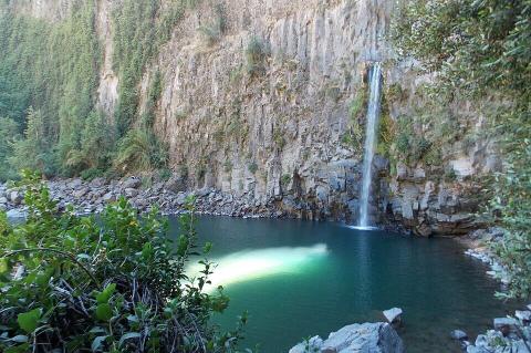 Salto La Leona, Radal Siete Tazas National Park, Chile