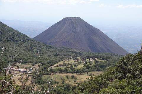 View of Santa Ana volcano, El Salvador