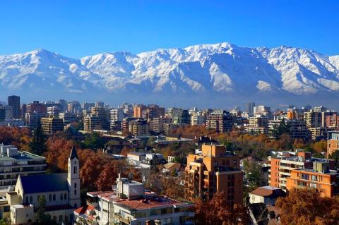 Santiago, Chile panorama