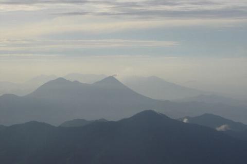 Volcanoes of the Sierra Madre de Chiapas, Guatemala