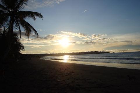 Sunset over the Gulf of Tribugá, Colombia