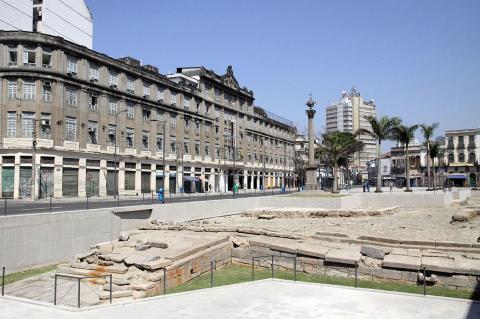 Valongo Wharf archaeological site, Rio de Janeiro, Brazil