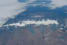 Aerial view of Southern Patagonia Ice Field, Chile and Argentina