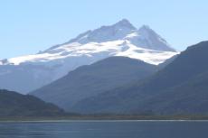 Cerro Tronador from Lake Mascardi, Argentina
