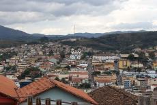 Panorama of Congonhas, Brazil