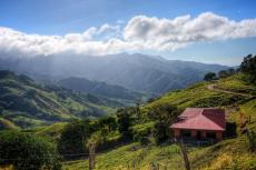 Cordillera de Guanacaste panorama, near Monteverde, Costa Rica