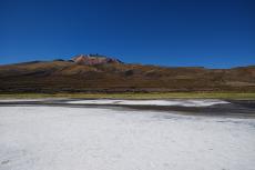 Tunupa volcano from the Salar de Uyuni, Bolivia